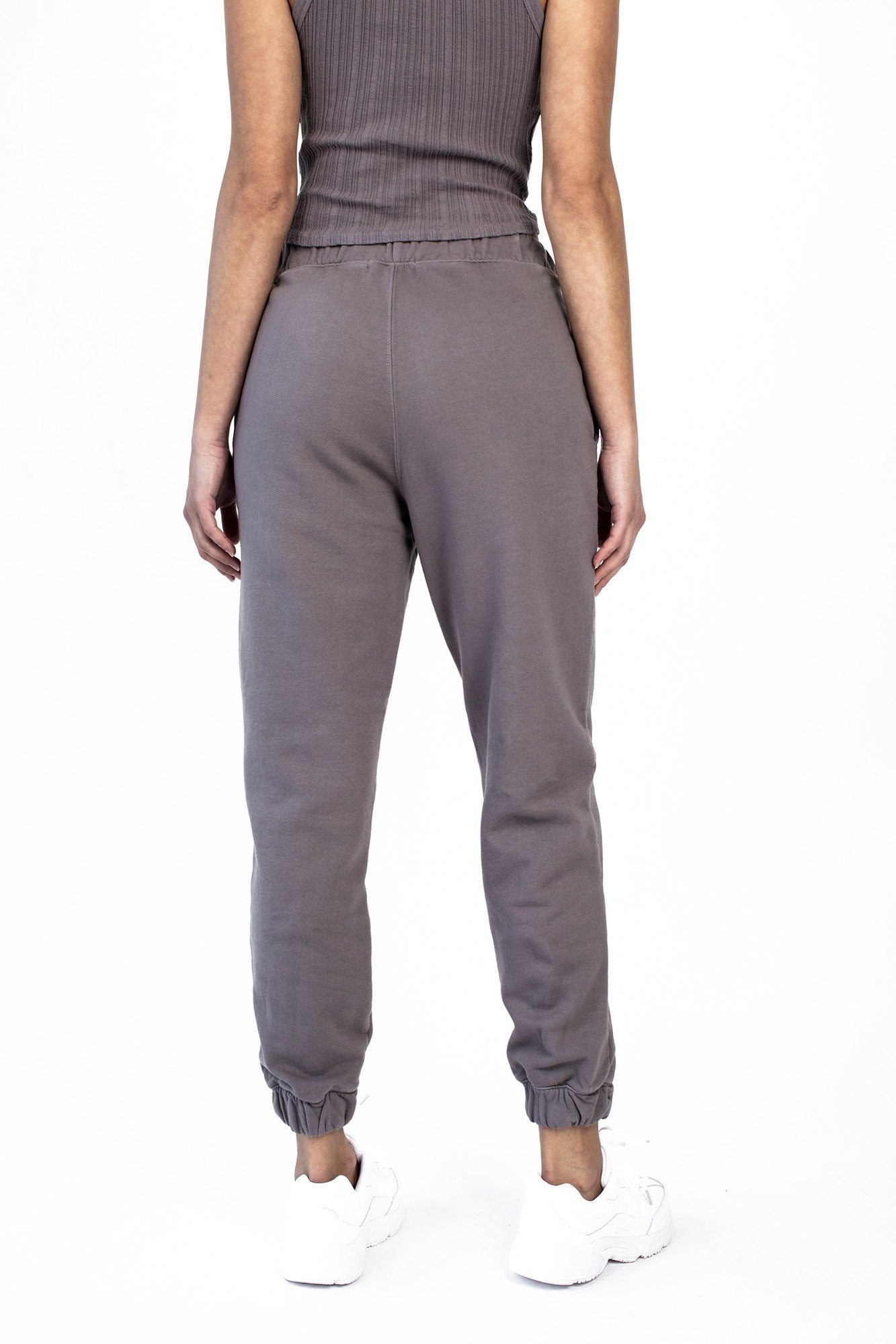 Solid Grey Jogger Fleece