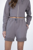 Grey Sweat Short