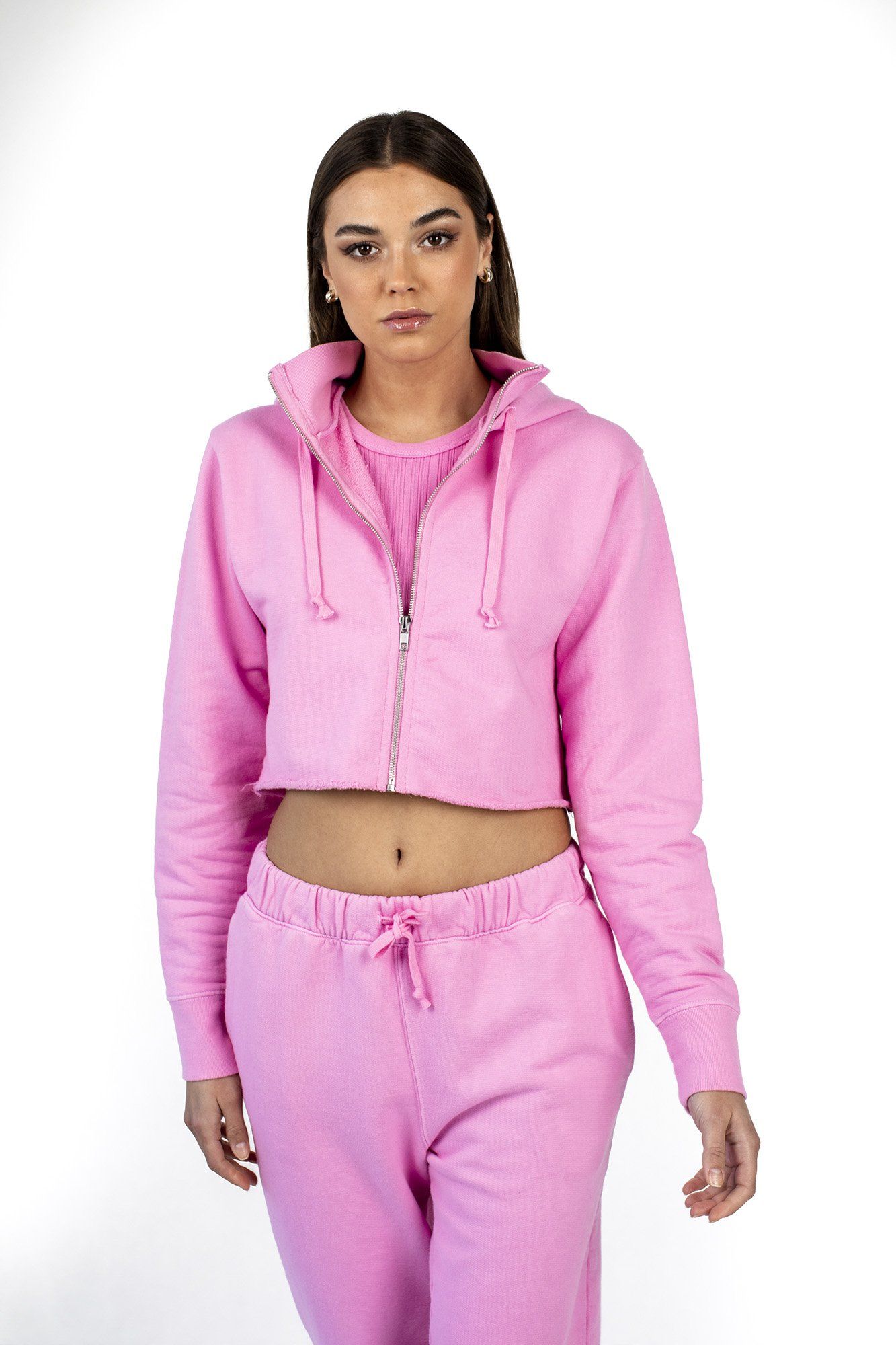 Prism Pink Zip Hoodie