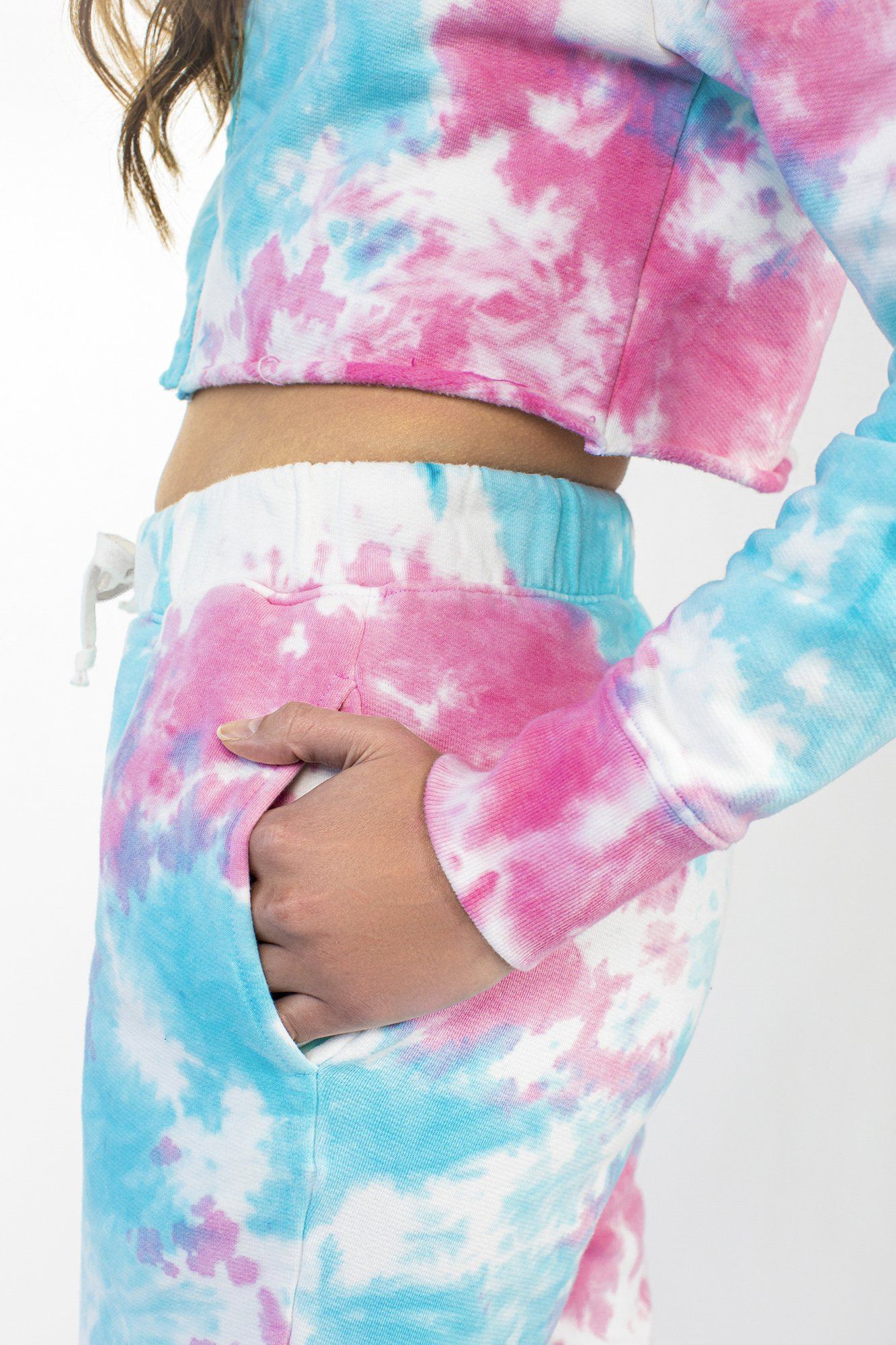 Cotton Candy Tie Dye Sweat Short