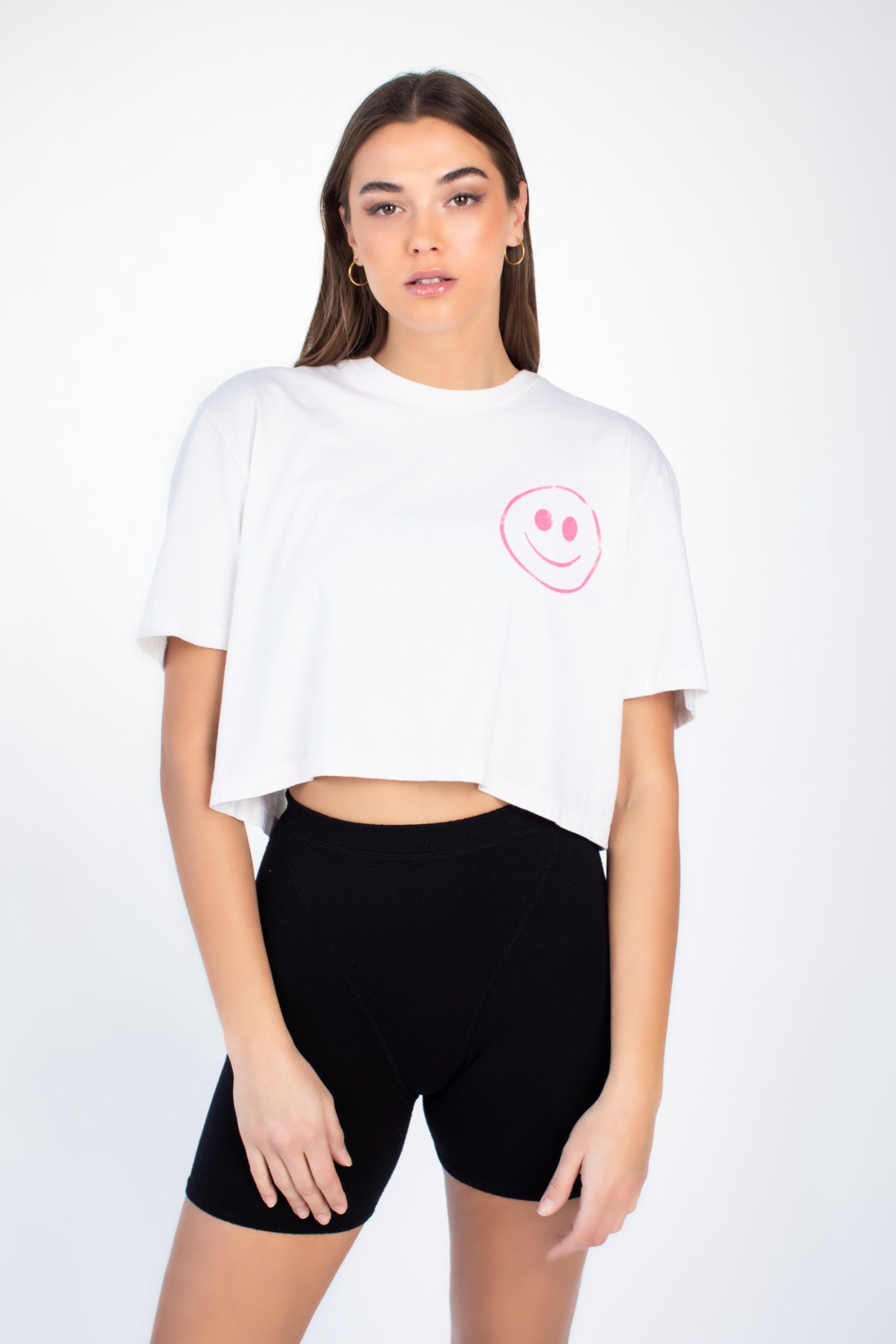 Whisper White Crop T-shirt