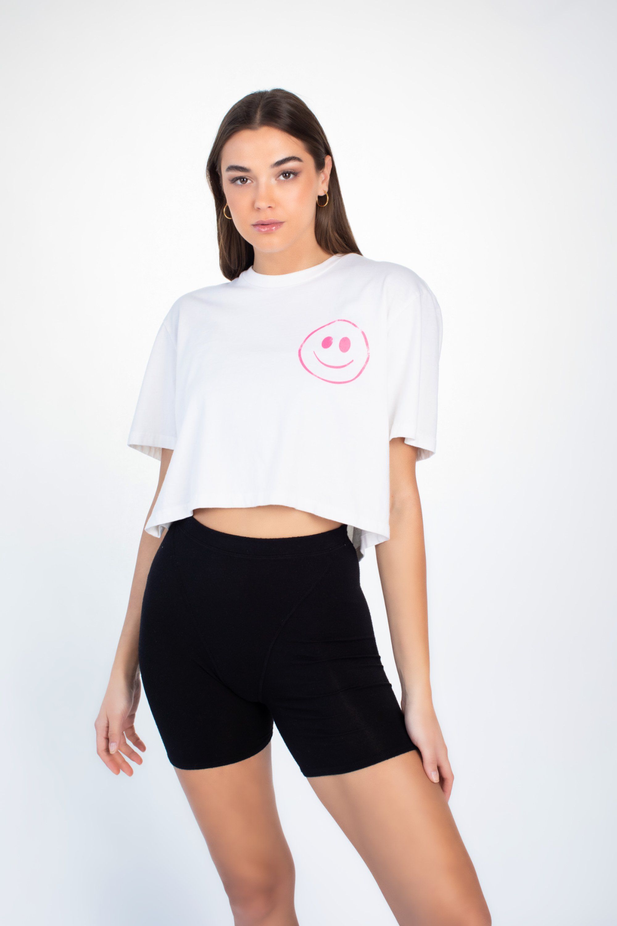 Whisper White Crop T-shirt