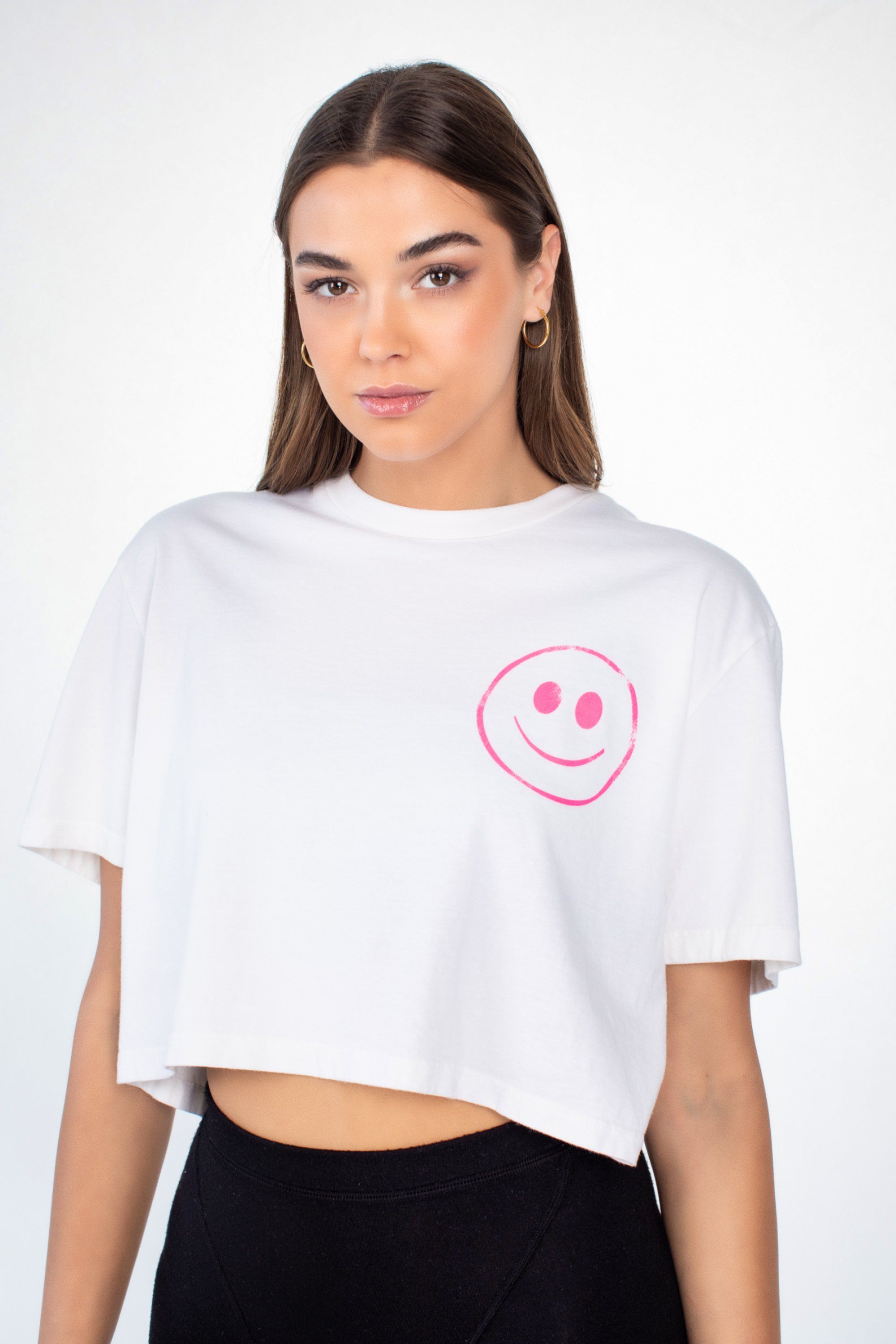 Whisper White Crop T-shirt