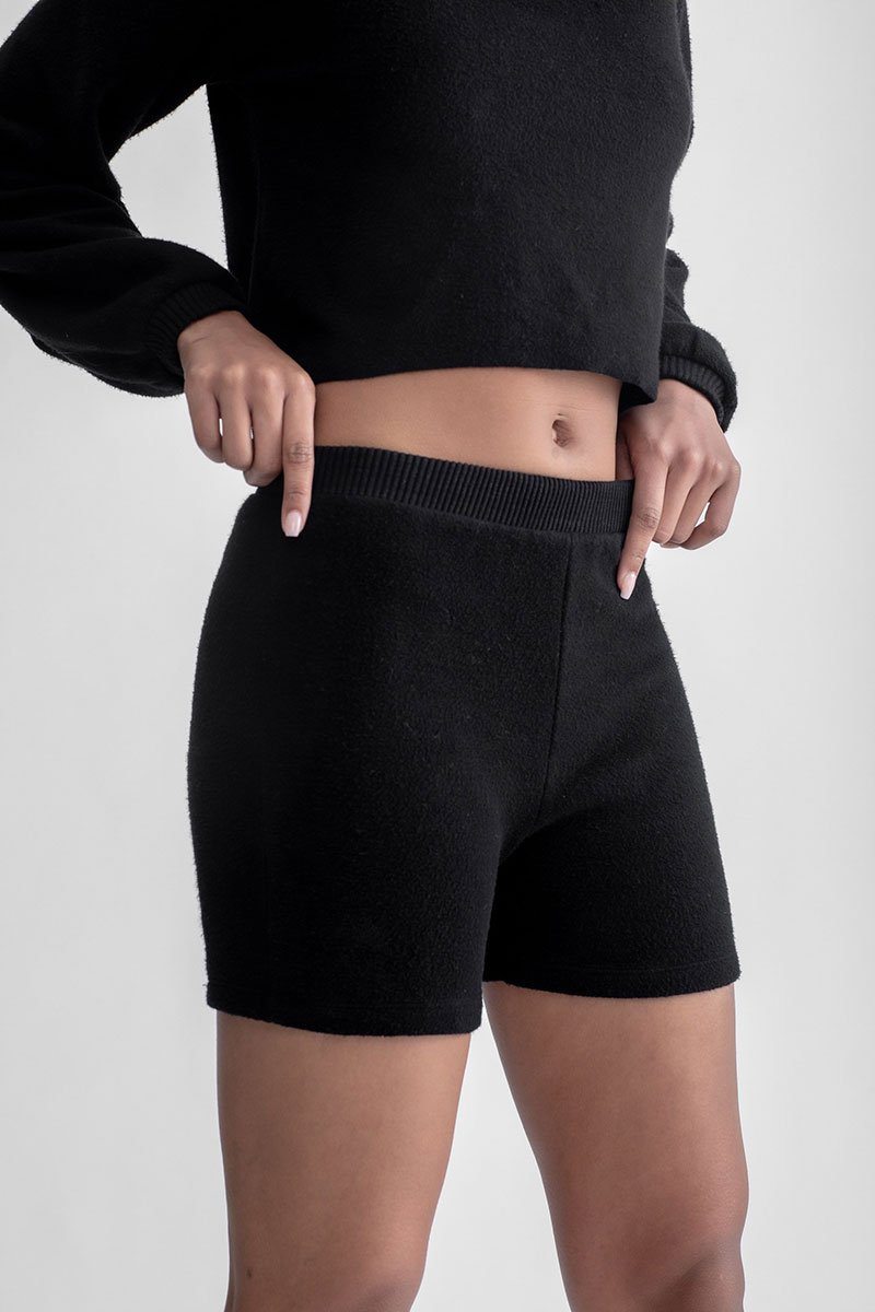 Cozy Shorts Black