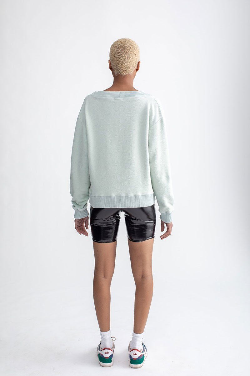 Boyfriend Button Up Cardi Dew
