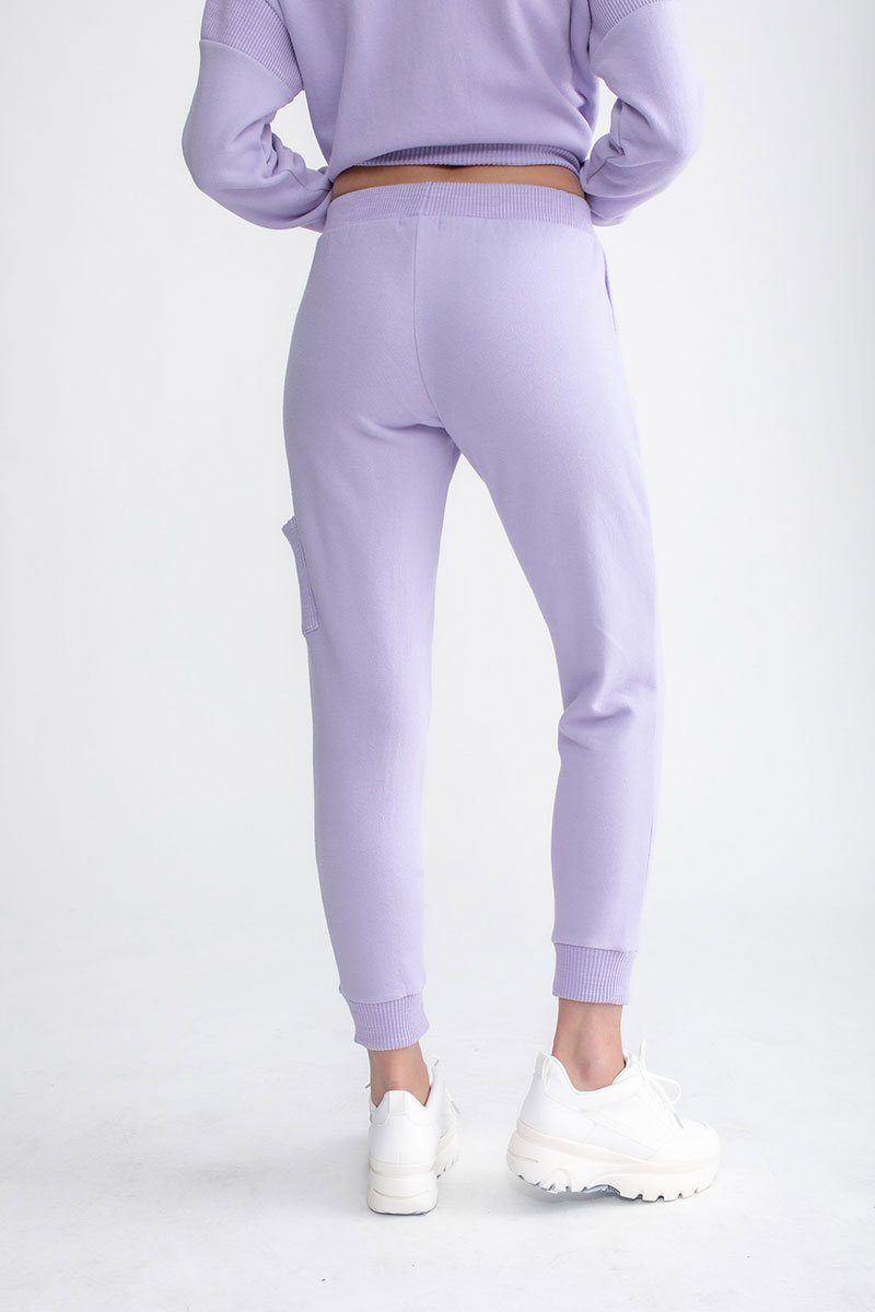 Patch Pocket Jogger Mod Lilac