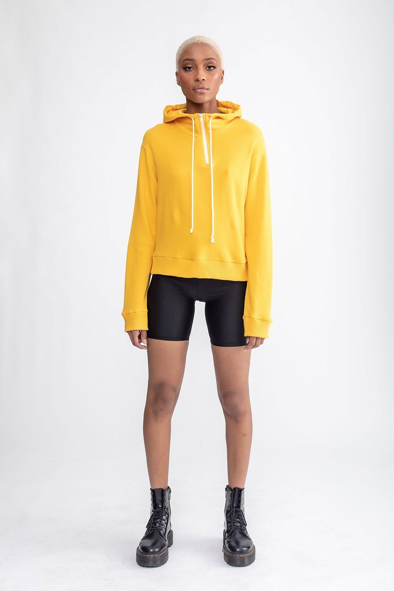 High Neck Hoodie Squash