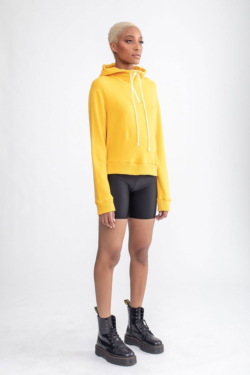 High Neck Hoodie Squash