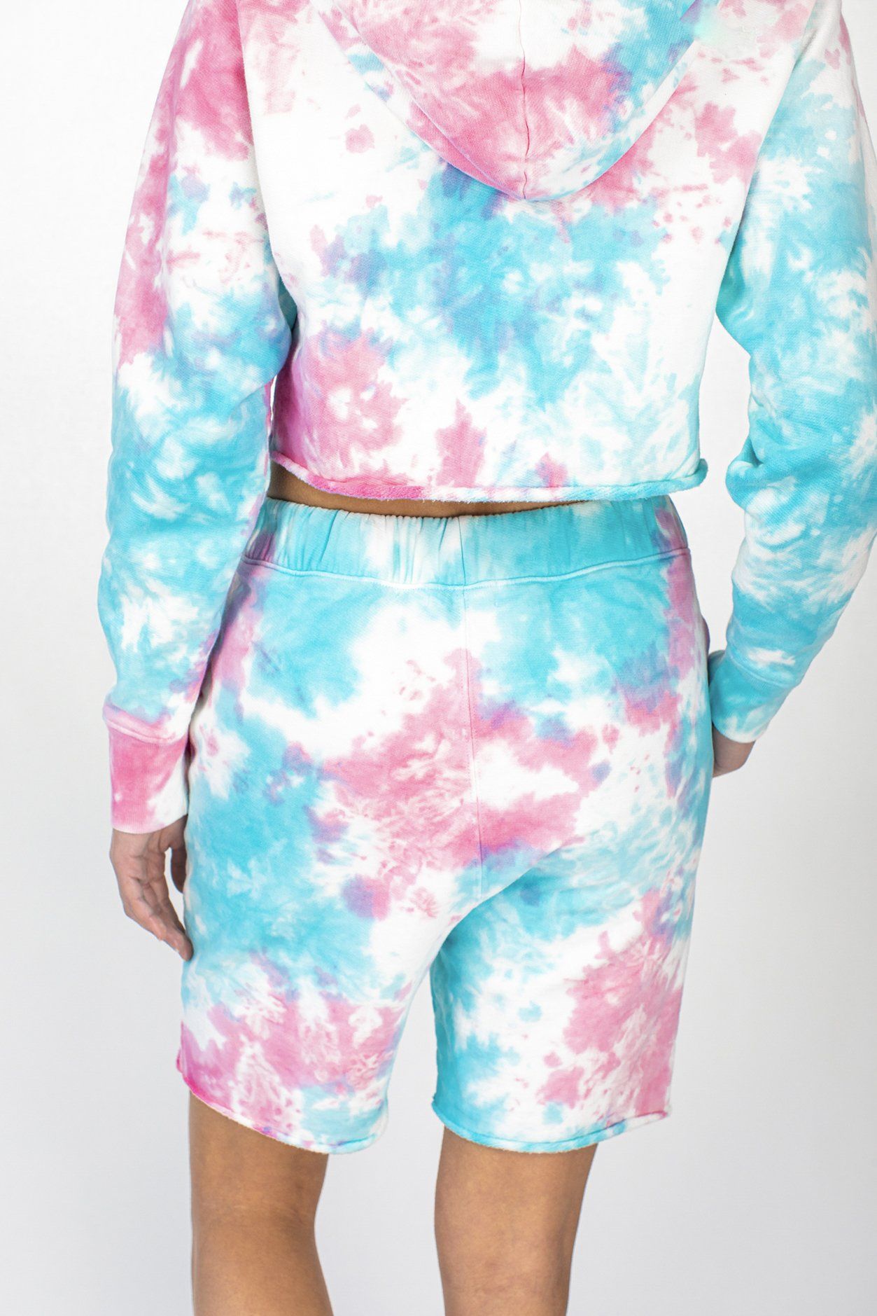 Cotton Candy Tie Dye Sweat Short