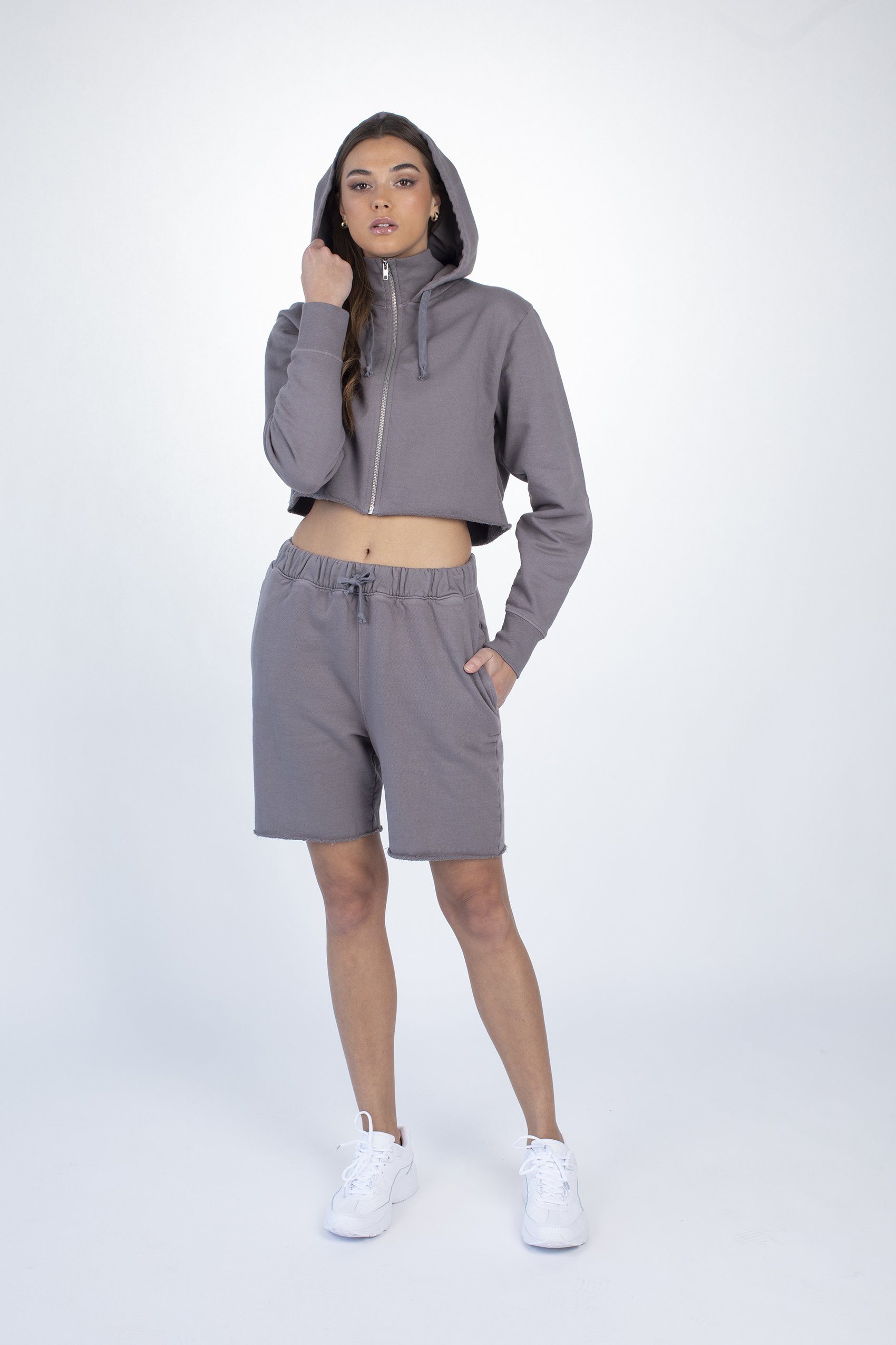 Grey Sweat Short