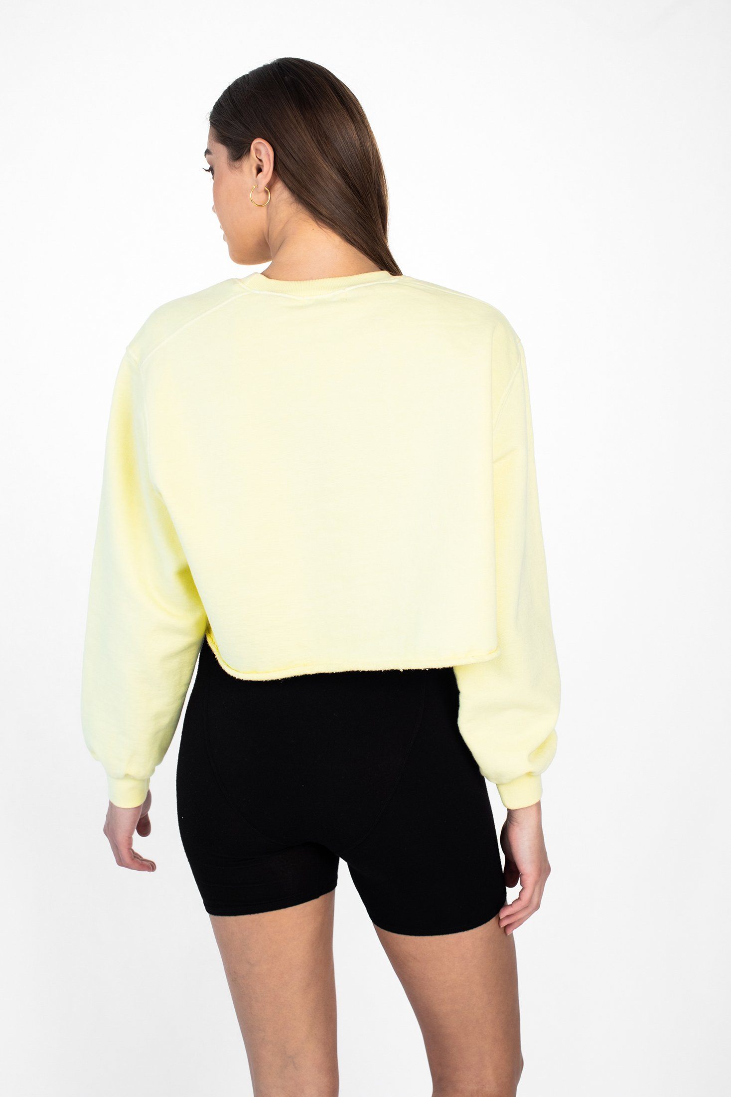 Kindness Culture Cropped Crew  Sweatshirt