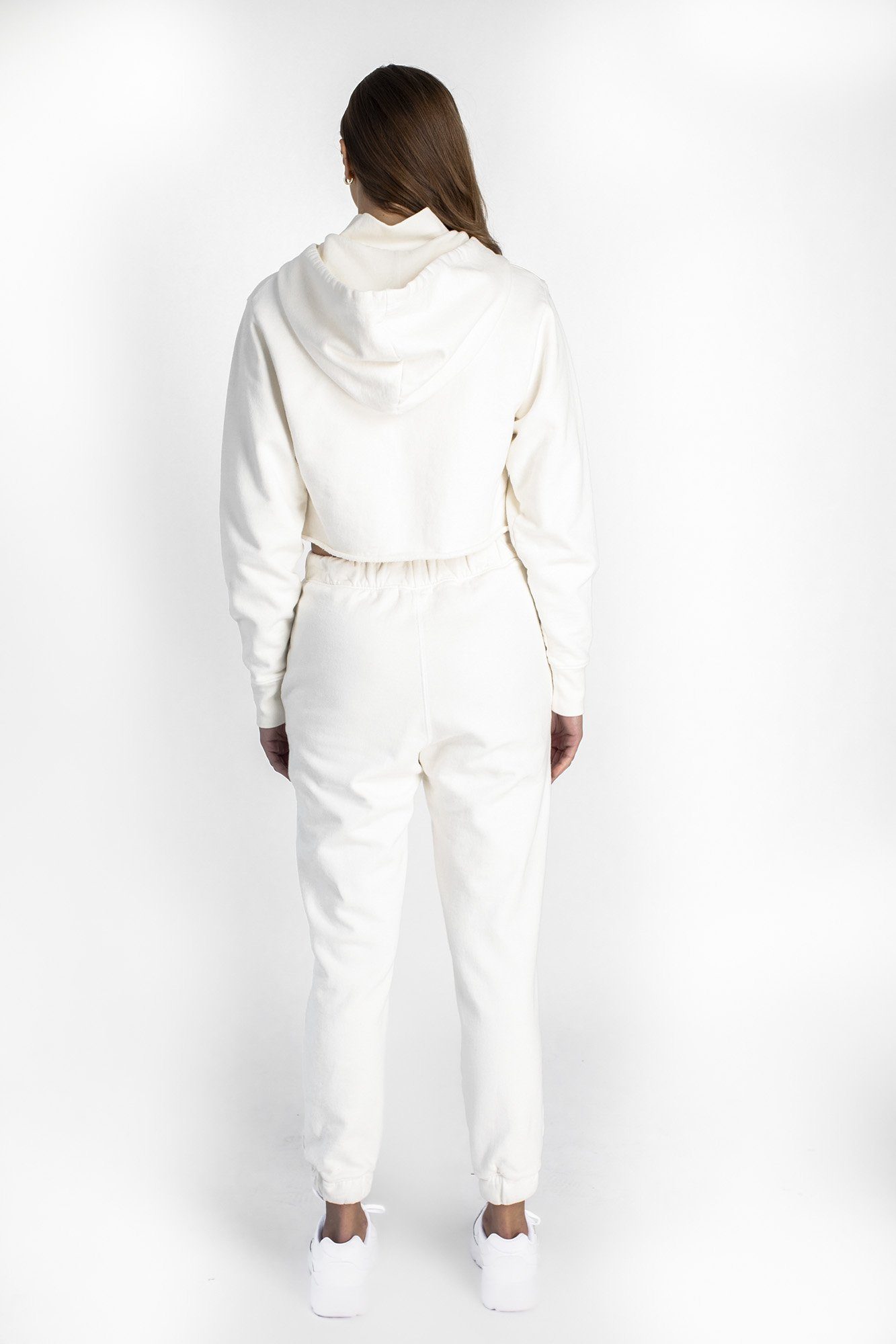 Whisper White Zip Hoodie