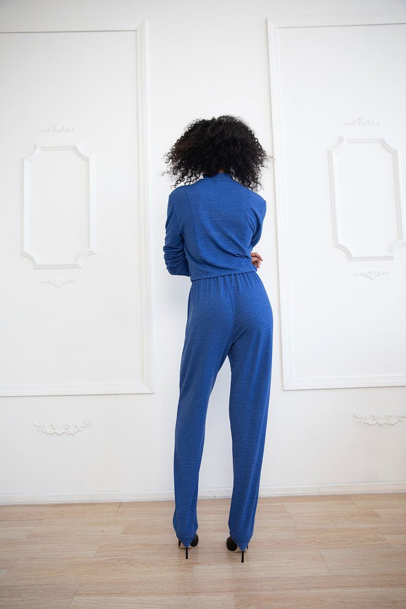 Blue Pocket Lounge Pants
