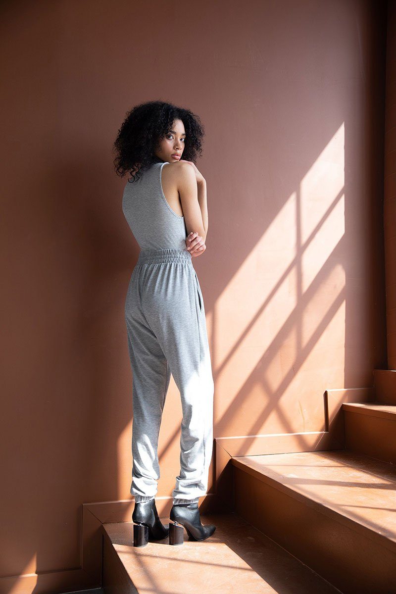 Heather Grey Pocket Lounge Pants