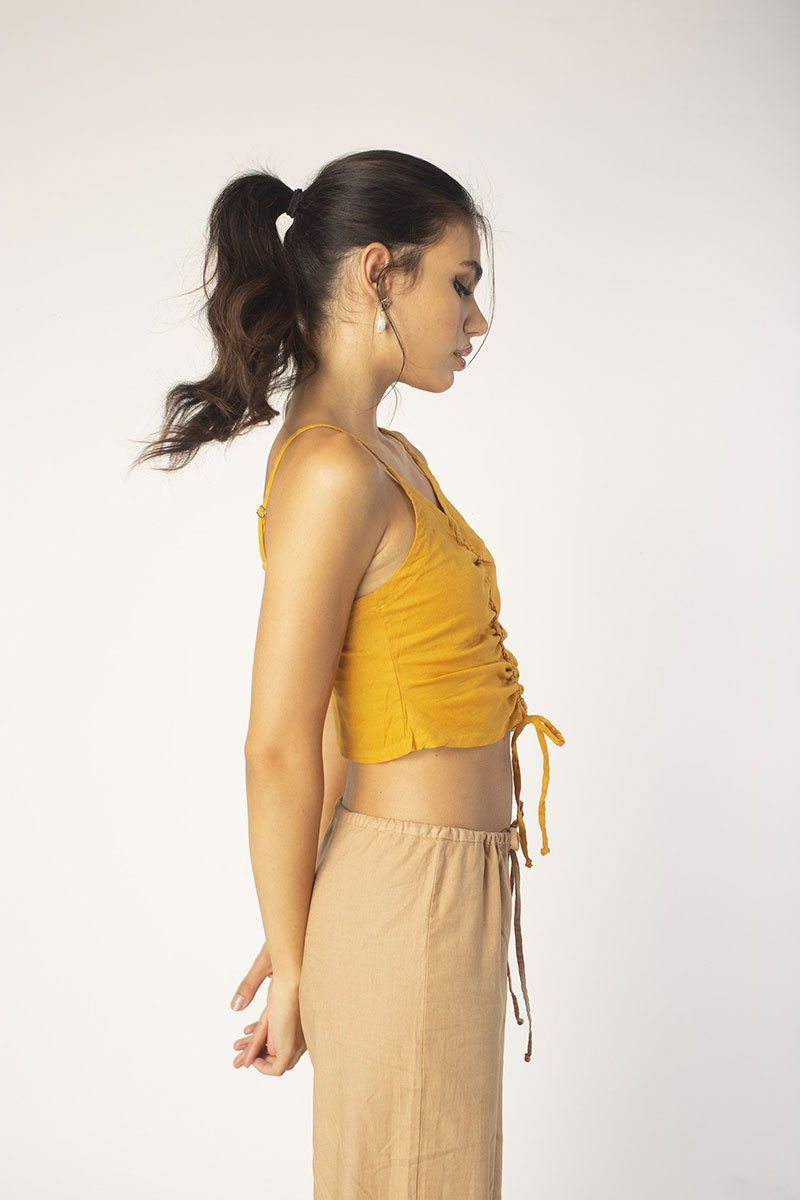 Seed Front Ruched Cami