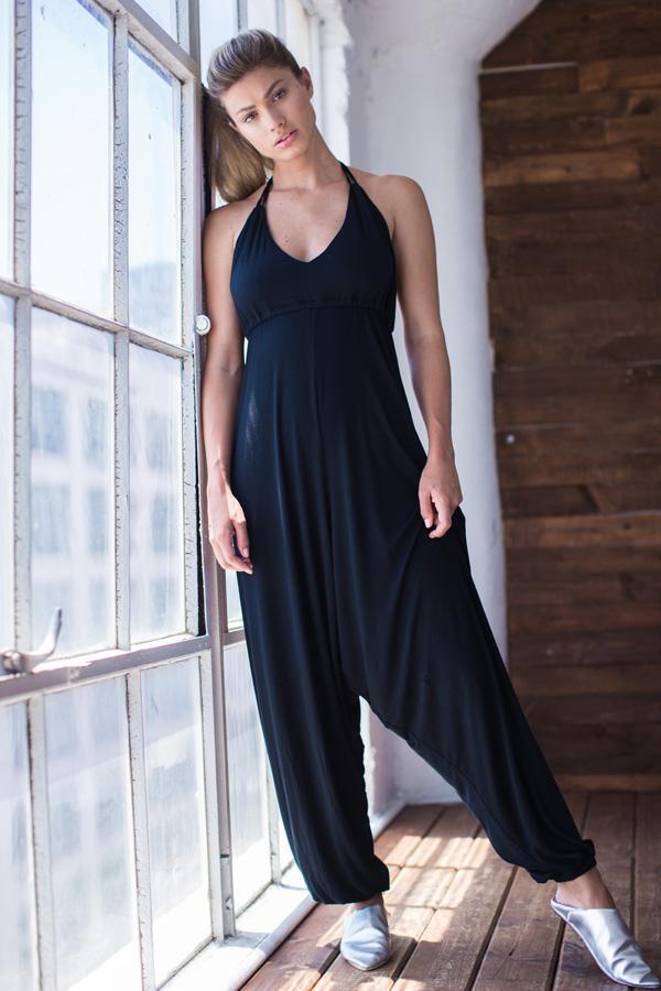 Rayon Harem Jumpsuit - AMVI Collection