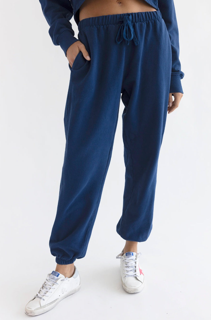 LA Navy Sweatpants