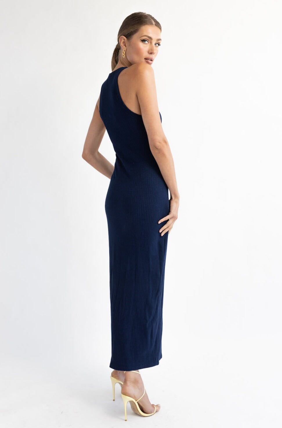 Navy Long Dress