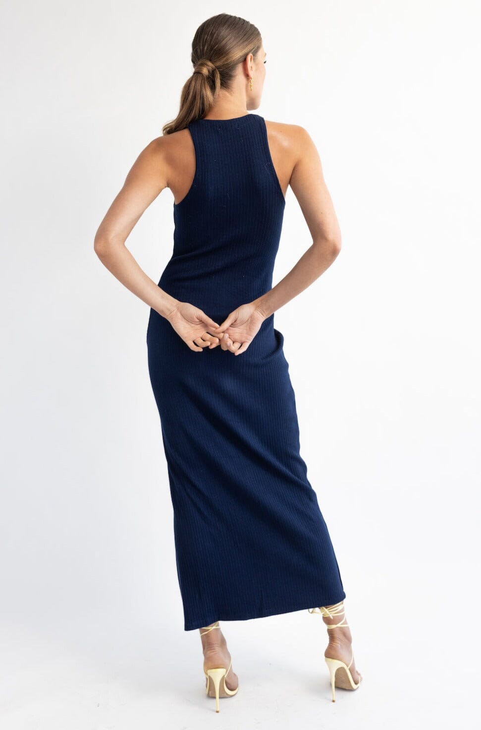 Navy Long Dress