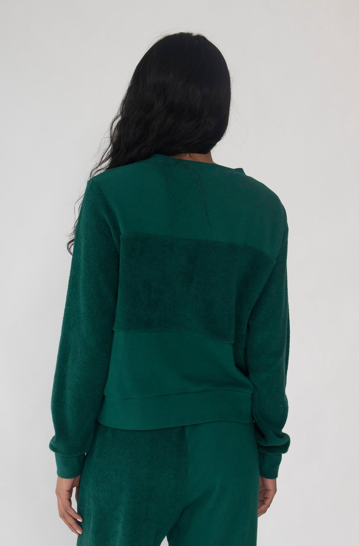 Emerald Reverse Pullover