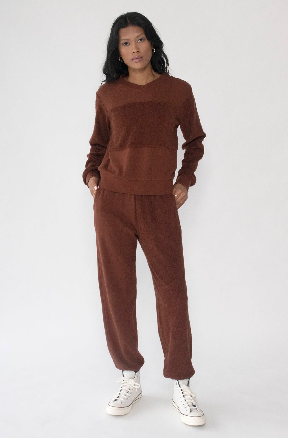 Mocha Reverse Jogger