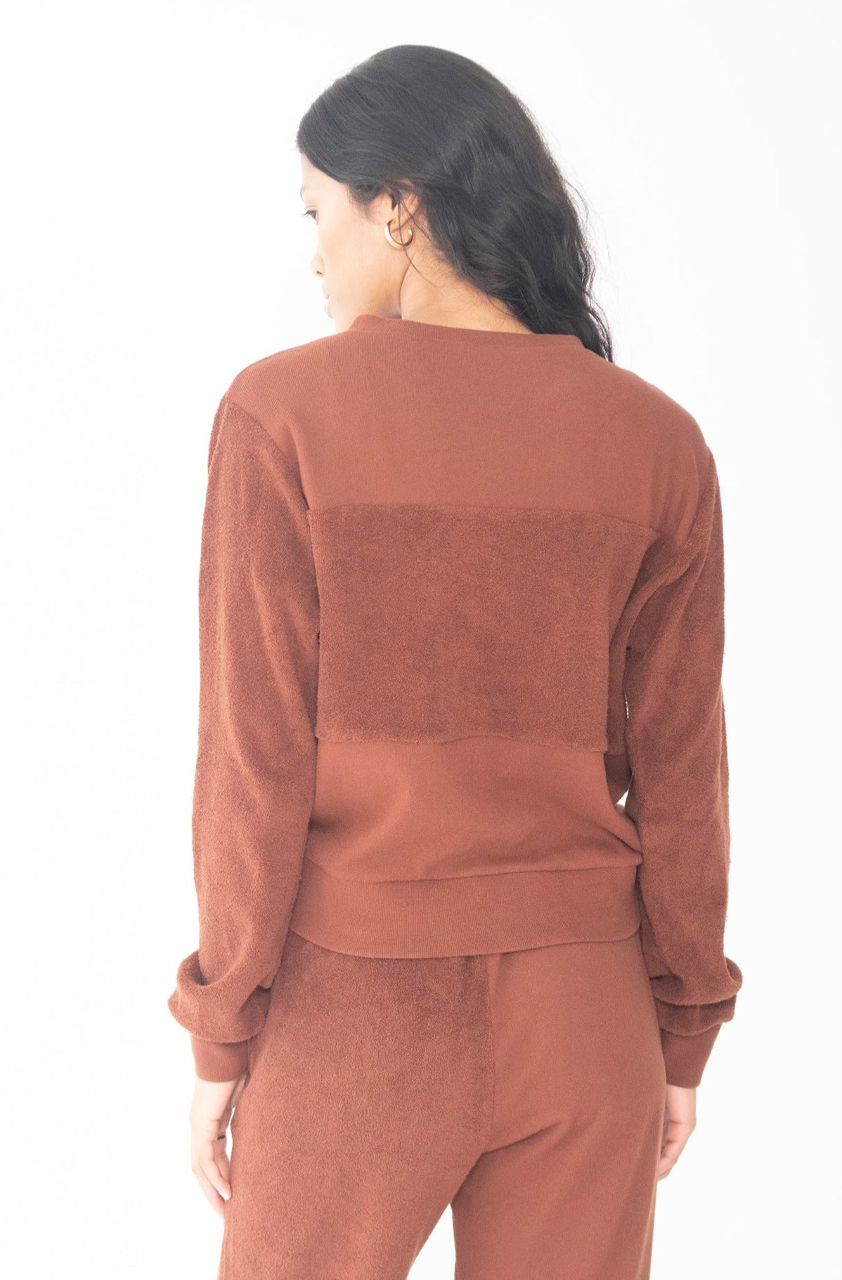 Mocha Reverse Pullover