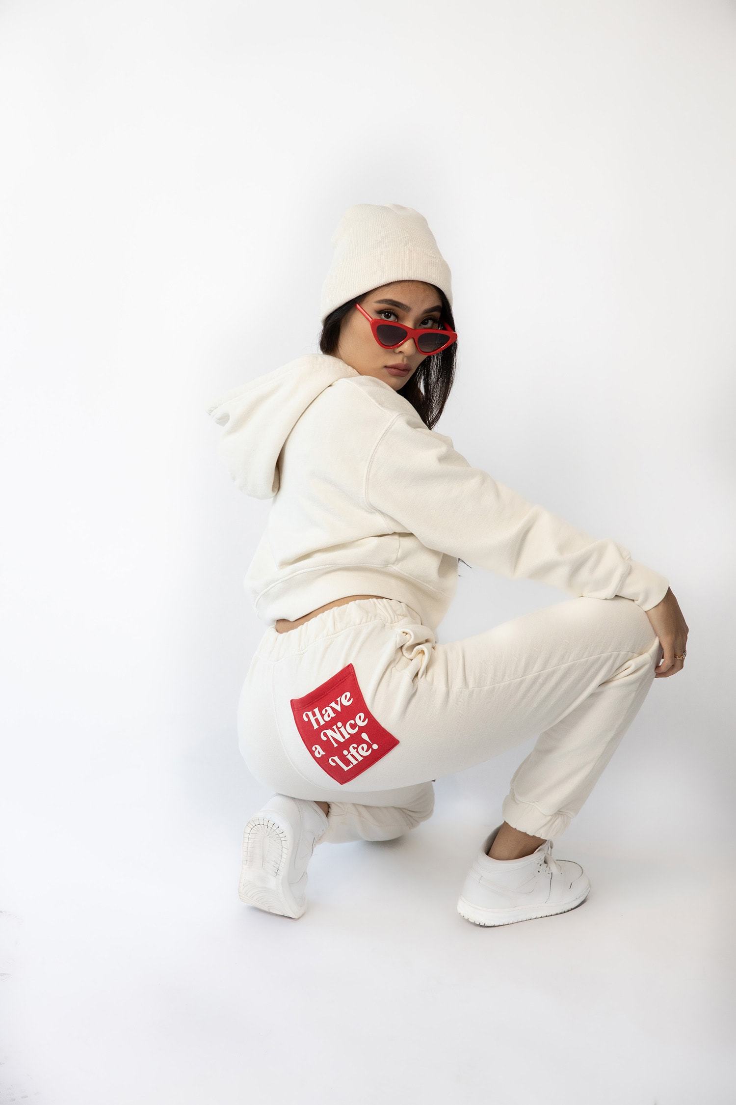 HAVE A NICE LIFE - WHISPER WHITE Jogger