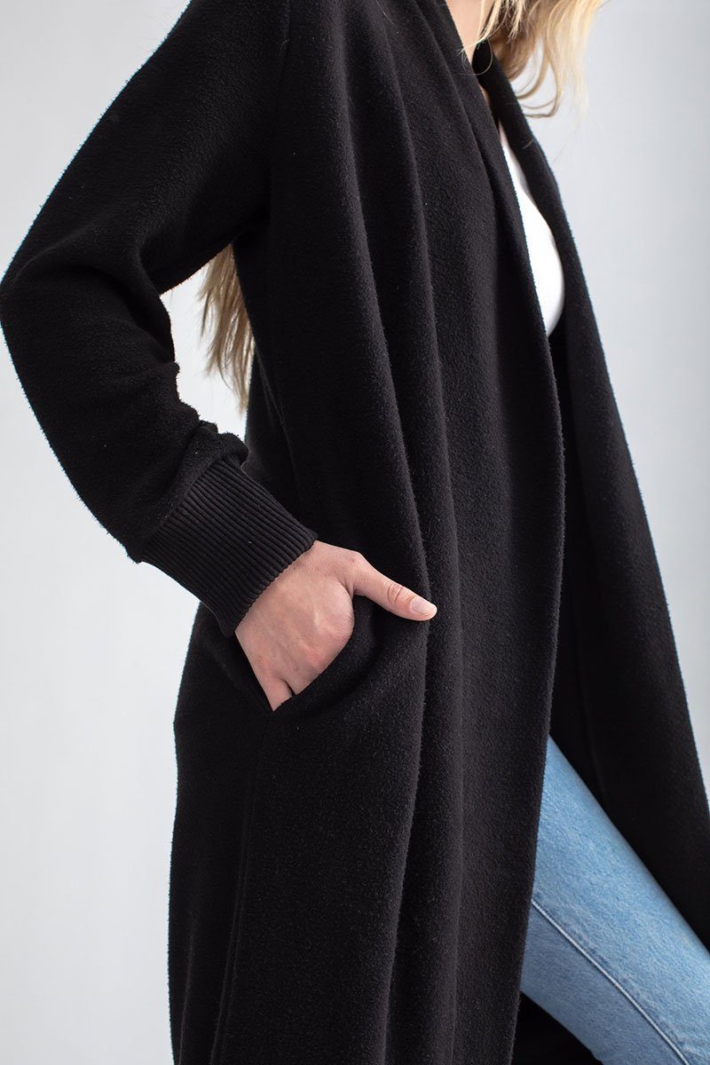 Cardigan Femme DEA KUDIBAL 100% Cachemire Noir - Taille XL - État Parfait